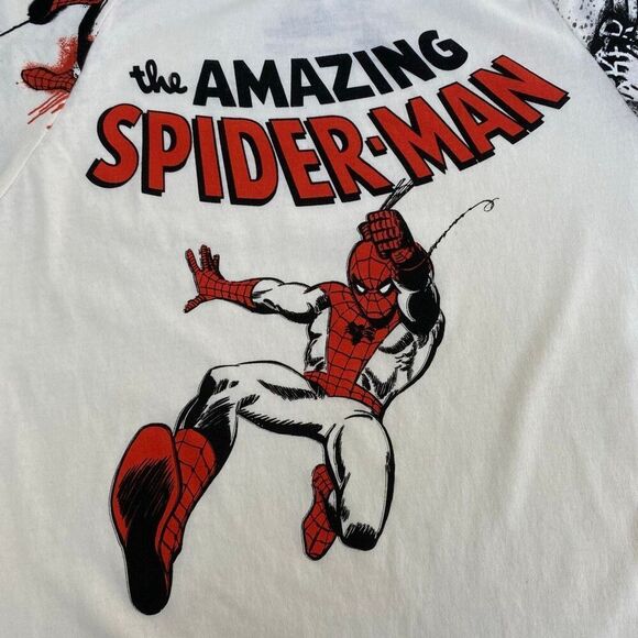 Marvel The Amazing Spider-Man Graphic Long Sleeve Shirt Youth Large 14/16 - Picture 5 of 5